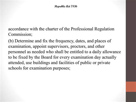 what does lpt mean in education|REPUBLIC ACT NO. 7836 .